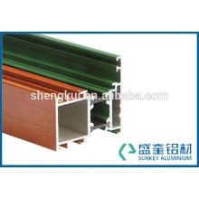 aluminium extrusion profile with powder coating for aluminum casement window in Zhejiang China